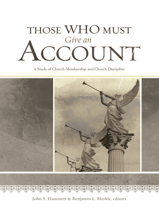 Title details for Those Who Must Give an Account by John S. Hammett - Available